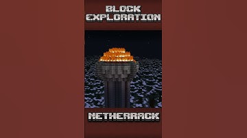 Netherrack uses #minecrafttutorial #blockexploration  #minecraftguide