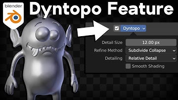 How to Use the Dyntopo Feature in Blender