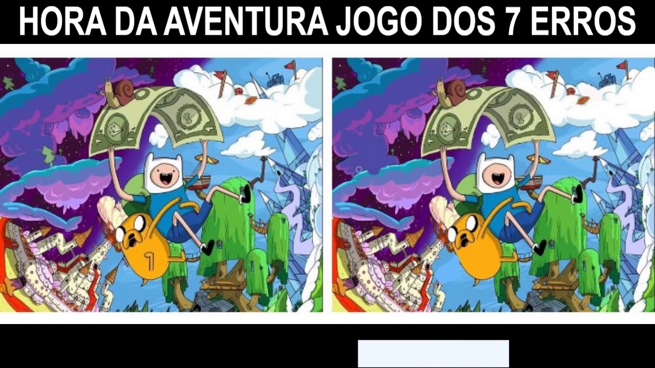 Jogo dos 7 erros: A Hora da Aventura - Página 2 de 2