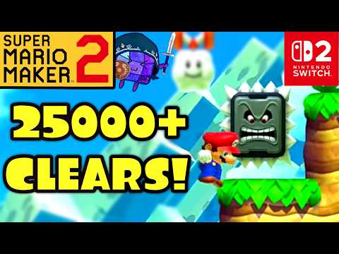 A FURIOUS start! Super Mario Maker 2 Expert 25000+ Clears #1