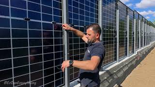 10.2Kwp Vertical Solar Fence The Ultimate Diy Energy Setup