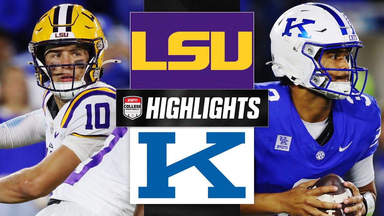 OT THRILLER 🍿 LSU Tigers vs. Kentucky Wildcats | Full Game Highlights | ESPN College Football