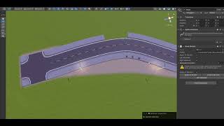 Modular Road Tool in Unity using Synty Polygon City Assets