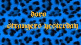 DORO- Strangers Yesterday.wmv chords