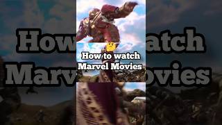 Marvel Movies in Order Chronological & Release ytshorts shorts viral marvel trending avengers