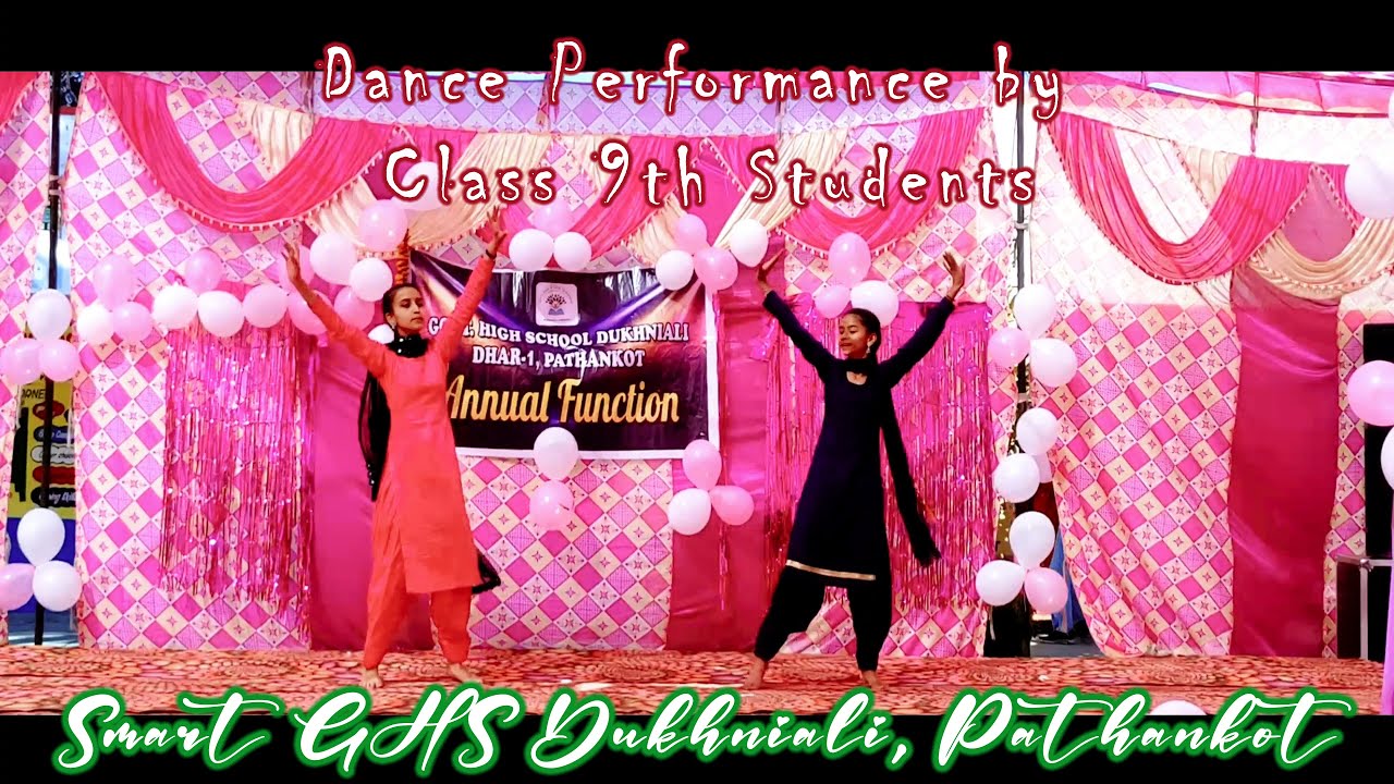 “Tu Kadi Punjaban Je Tenu Nachna Ni Aunda” Dance Performance by Class 9th Students | GHS Dukhniali
