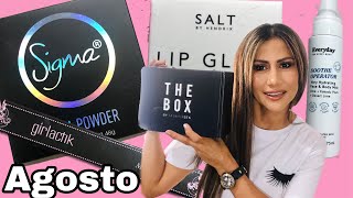  THE BOX by FASHIONSTA, la NUEVA Beauty box mensual |Agosto 2019|Mejor que Boxicharm? o Ipsy? 