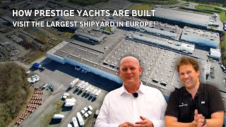 PRESTIGE Yachts French Shipyard Tour by TMG Yachts 691 views 3 months ago 9 minutes, 54 seconds