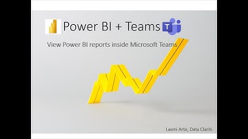 Add Power BI reports to Microsoft Teams