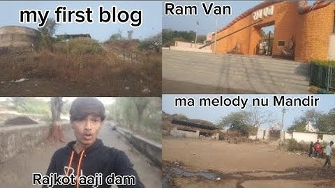 #My first blog support karo #Rajkot aaji dam