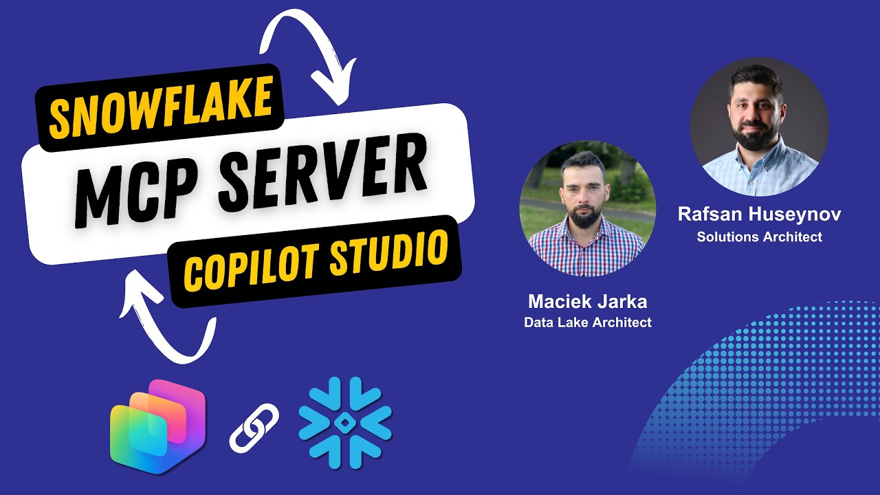 Using a Snowflake-Managed MCP Server with Copilot Studio - YouTube