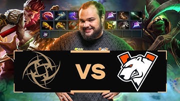 🔥 NiP vs Virtus.pro HIGHLIGHTS I PUSHKA LEAGUE DOTA 2