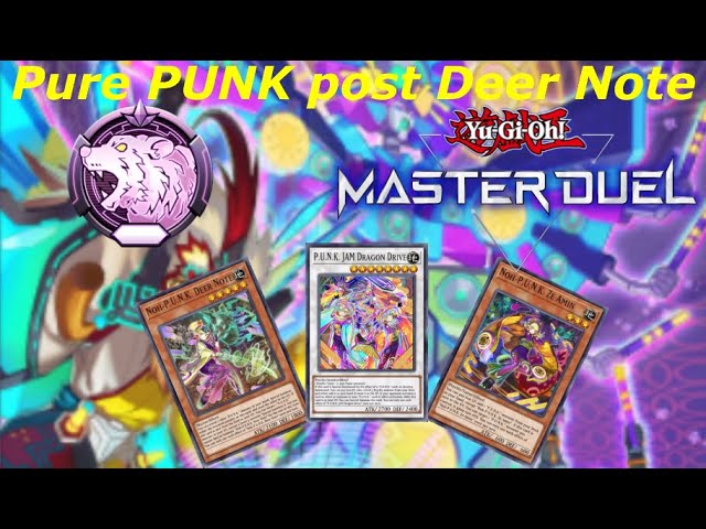 PURE P.U.N.K Full Power ft Deer Note Post Sprites of Miracle | 1st Master  Duel Anniversary - YouTube