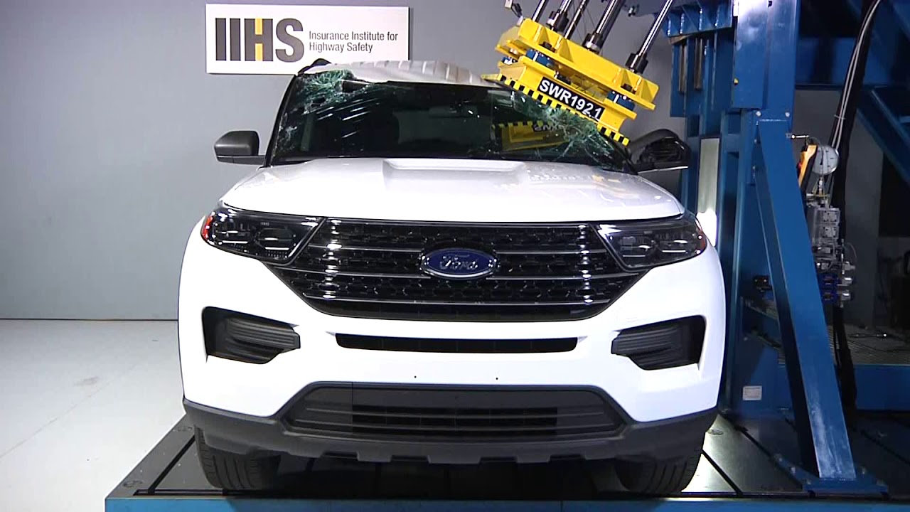 2020 Ford Explorer roof strength test - YouTube