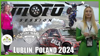 Moto Session 2024!  Drifting, stunts, exotic, sport, luxury and supercars.  Lublin, Poland 4K