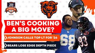 NEWS: Bears HC Ben Johnson CALLED Pro Bowl LT Taylor Decker in Latest Report + Lose Another Veteran