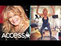 Goldie Hawn's Got 'Crazy' Trampoline Workout Moves