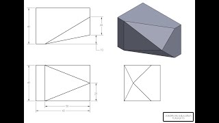 SolidWorks Education Detailed Drawing Exercises Tutorial 16