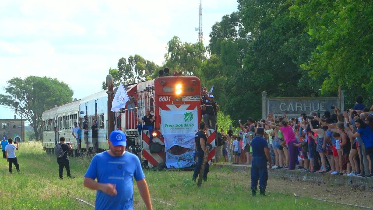 Tren Solidario 42° a CARHUE - Después de 32 años