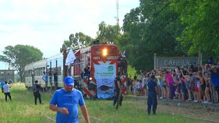 Special Train to CARHUE after 32 years  small town in Argentina