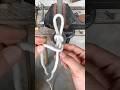 Knot Tying Trick with Spanner 1 Second Loop Hack #tools #knot #tricks #hack #shortsfeed
