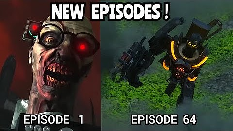 Skibidi Toilet Zombie Universe 1 - 64 All Episodes