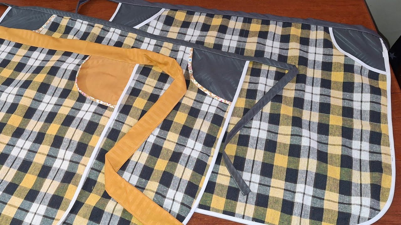 خياطة طابليات رمضان للمطبخ… موديل أنيق وساهل لكل المبتدئات ✂️🌙