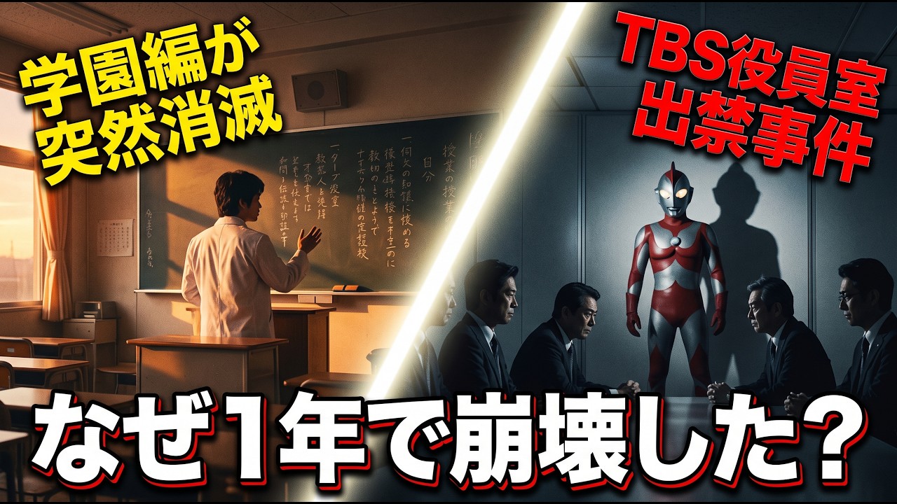 【TBS出禁の真相】なぜ『ウルトラマン80』は4度も路線変更したのか？学園編の突然の消滅と、昭和ウルトラを終わらせた泥沼劇【特撮解説】