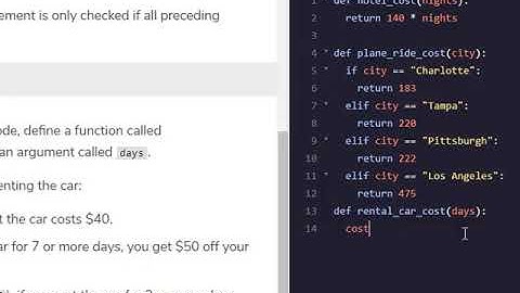 Learning Python Ep  6 Taking a Vacation