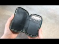 POSITIVE レザーキーケース ファスナー 6連 革 プレゼント たくさん