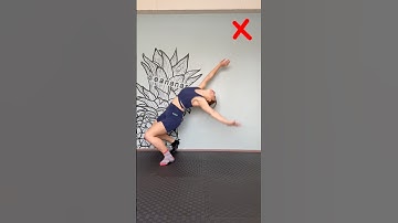 Falling into Backbend tutorial👍🏻🔥 #backbend #bendy #tips #stretching #shorts