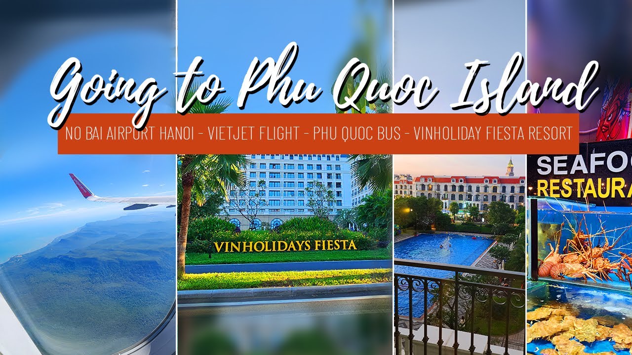 Путешествия на Фукуок | Рейс VietJet VJ453 из Ханоя на Фукуок и курорт VinHoliday Fiesta 🌴🏖️✈️🐟🇻🇳