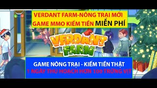 THU HOẠCH HƠN 100 QUẢ TRỨNG VỊT MỖI NGÀY. Chơi game nông trại - Kiếm tiền thật - Game Verdant Farm screenshot 2
