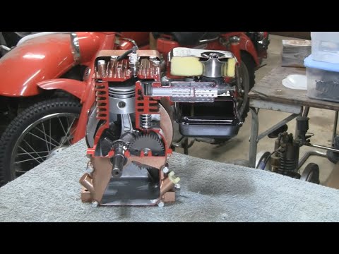 MAKE A CUTAWAY BRIGGS ENGINE