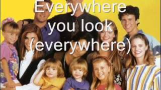 Short Full House Theme Song With Lyrics Youtube