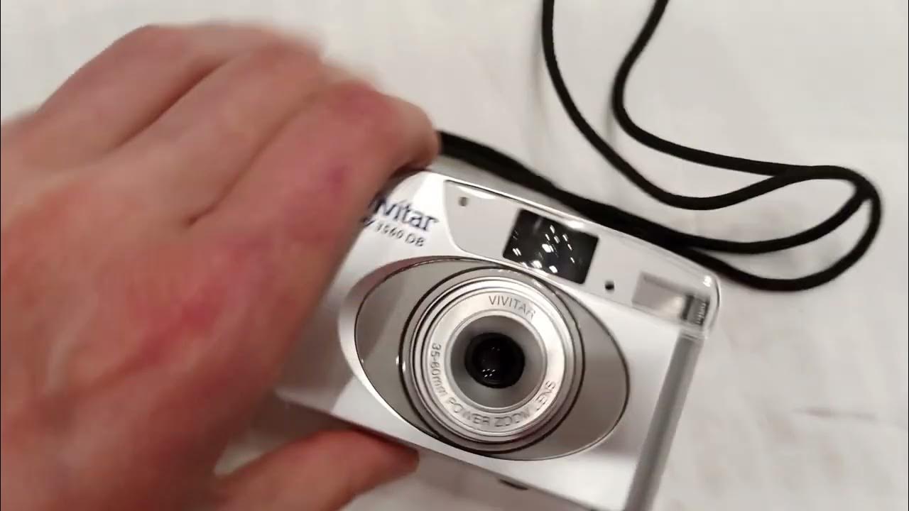 vivitar pz3560 DB 35mm film camera with zoom and Date Back Modes YouTube
