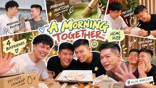 4 Boyfriends: MORNING ROUTINE with us | Just4bbs