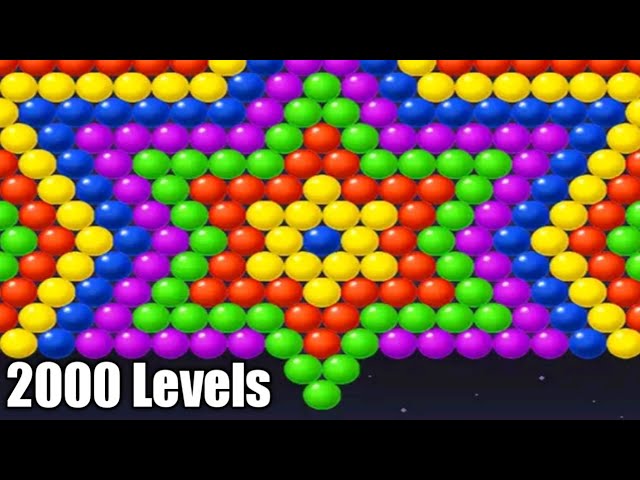 Bubble Shooter Rainbow 🌈 Level 46 - 55  Shoot and Pop Puzzle Game  @GamePointPK 