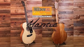 [Guitar Review] กีตาร์โปร่ง Mantic MG-1C by Freedom Uku Music