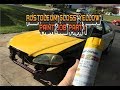 Spray can painted the hood with CHEAP rustoleum paint AMAZING RESULTS