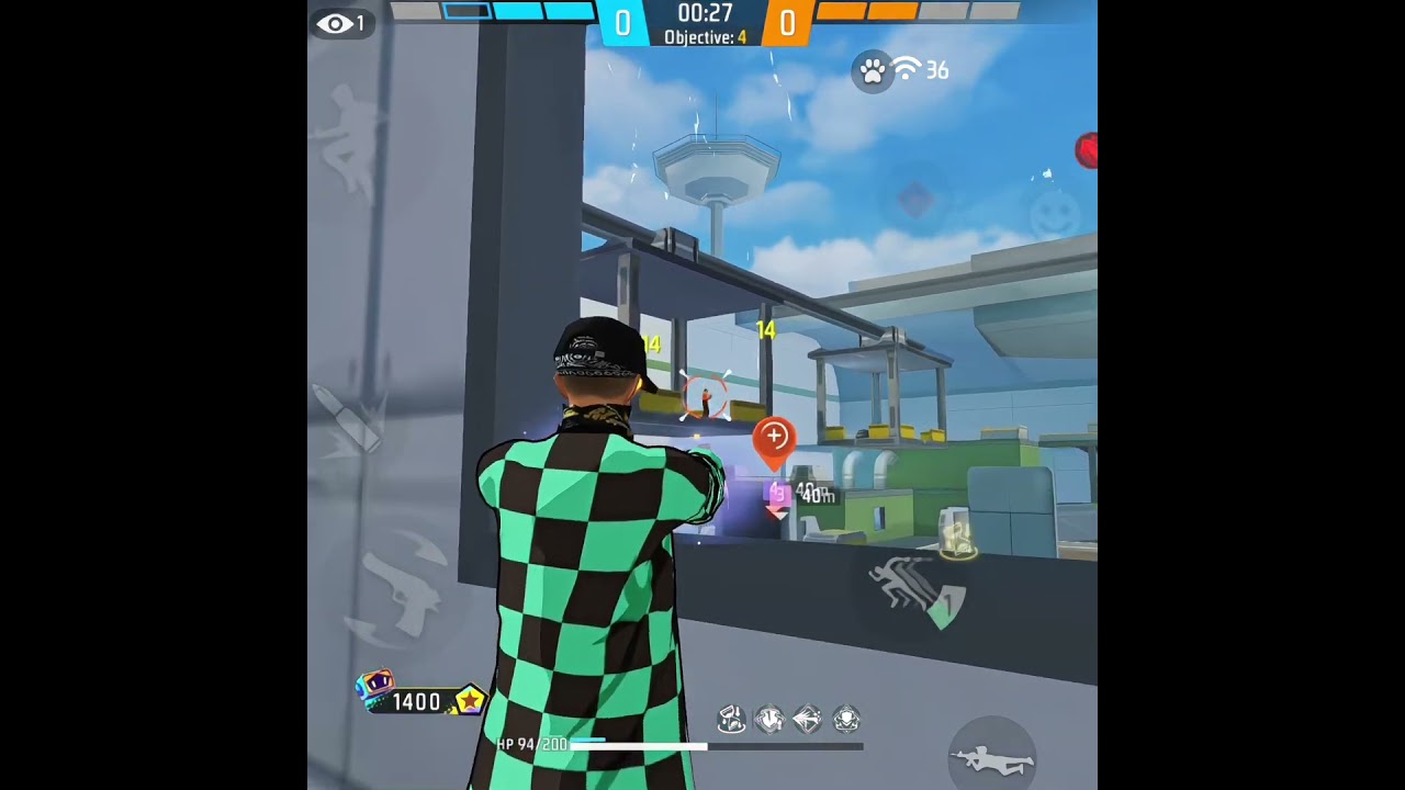 1v4 Clutch with 2-USP 😈🔥 