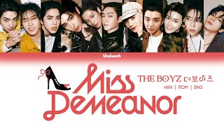 THE BOYZ (더보이즈) 'Miss Demeanor' Color Coded Lyrics/가사 [HAN/ROM/ENG]