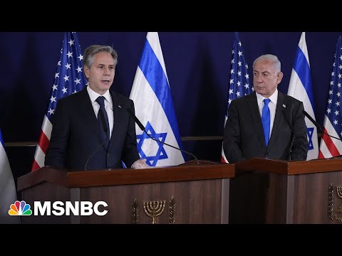 'Harrowing Echoes': Hear Blinken and Netanyahu’s full remarks from Israel after Hamas terror attacks