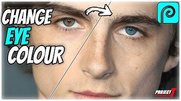 Change Eye Colour Quick & Easy in PHOTOPEA - | FREE PHOTOSHOP |