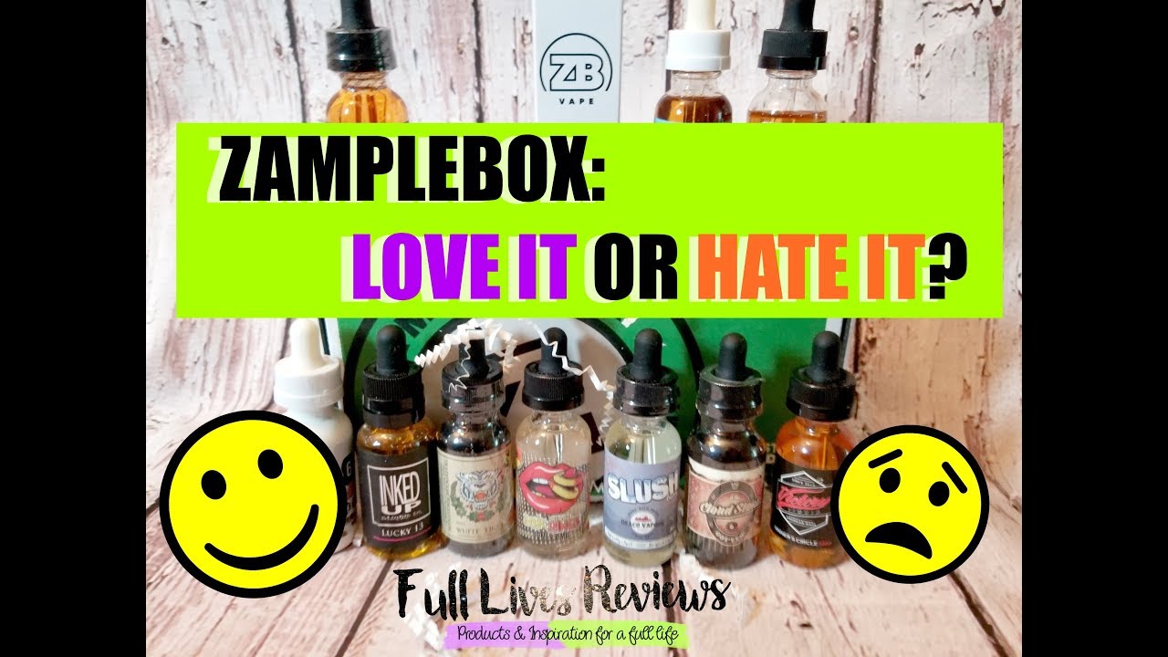 ZampleBox August Unboxing