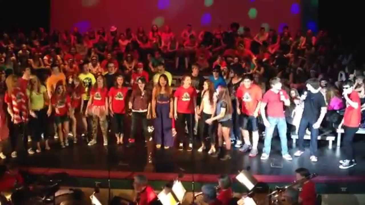 Ottawa Township High School Jazz Choir - Opus 24 at the 2014 Pop Concert - "Don't Stop the Music"