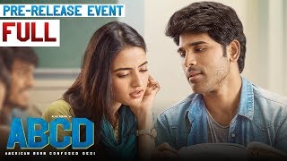 ... , #abcdtelugu #abcdprerelease #allusirish movie: abcd - american
born confused desi, starring: allu sirish, rukshar dhillon, nagendra
babu, master bharath, kota srinivasa rao, subhaleka