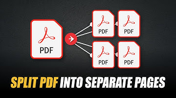 How to split pdf File into separate pages | easiest way to separate pdf pages online 2021