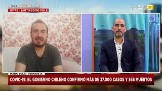 Coronavirus en Santiago de Chile: cuarentena total, récord de contagios en Hoy Nos Toca a las Ocho