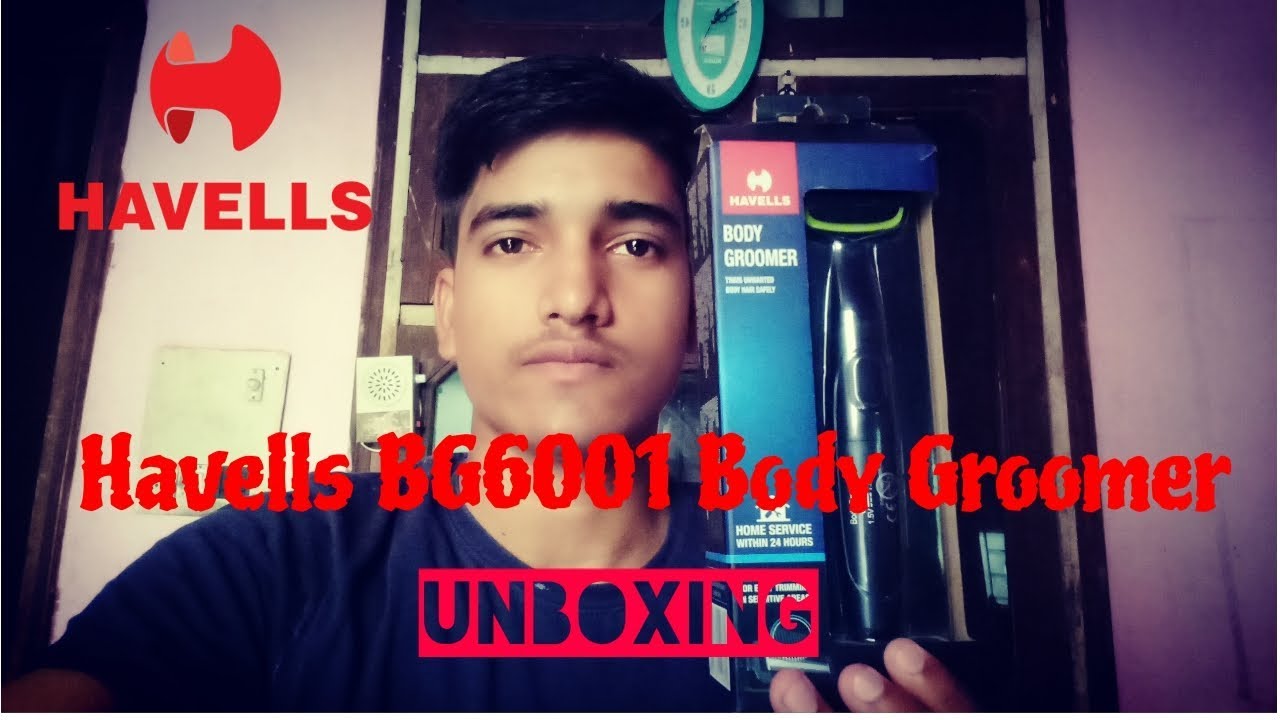 havells bg6001 body groomer review
